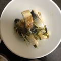 にむばすしゅたーぜん's cooksnap of when they made 超超カンタン！絶品水菜と塩鯖の旨煮.