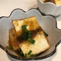 ぶぶかち's cooksnap of when they made 厚揚げステーキ～おろし玉葱ステーキソース.