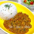 YUH♡ママ's cooksnap of when they made ズッキーニのドライカレー.