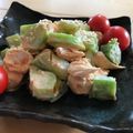 mayuyuキッチン's cooksnap of when they made ブロッコリーの芯とささみのコチュマヨ和え.