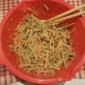 いのみぽりん's cooksnap of when they made 冷凍ごぼうにんじんミックスでごぼうサラダ.