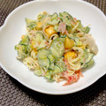 ☆あいちゃん's cooksnap of when they made カニかまときゅうりと卵のサラダ.
