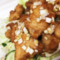 OKYMY's cooksnap of when they made ネギソースの唐揚げ丼.