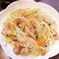 ぱる555's cooksnap of when they made ヒガシマルうどんスープで焼きうどん.