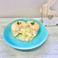 はらぺこしろうさぎ's cooksnap of when they made ミルフィーユみたいなレアチーズケーキ.