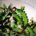 Alice49's cooksnap of when they made ゴーヤーの塩こんぶ和え.