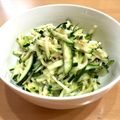きゅぬえ's cooksnap of when they made ズッキーニのゴマ味噌和え.