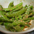 ＊葉っぱちゃん＊'s cooksnap of when they made さやえんどうの胡麻和え.