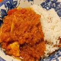 Hagiko's cooksnap of when they made 圧力鍋で簡単！無水チキンカレー.