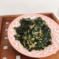まこさんど's cooksnap of when they made 【低糖質】わかめのきんぴら.