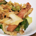 tera☆mix's cooksnap of when they made 簡単★イカ焼きの残りでちゃんちゃん焼き.