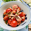 ラマンマディラーラ's cooksnap of when they made プチトマトと青シソの甘酢和え.