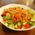 ちゃぁちゃん＊'s cooksnap of when they made サラダカレー丼.