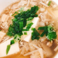 KAORULALA's cooksnap of when they made 生姜であったか♪豆腐とえのきのとろみ汁.