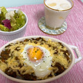 しずかʕ•ᴥ•ʔ's cooksnap of when they made キーマカレーの残りで簡単ドリア♪.