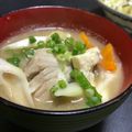 ☆GSSQHY☆'s cooksnap of when they made 寒い季節のあったか汁♪簡単！ブリ味噌汁.