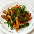 にきけん's cooksnap of when they made 残り物でお弁当のおかず～丸天野菜いため～.