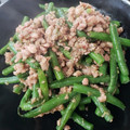 Sayaka420's cooksnap of when they made 簡単中華！いんげんのひき肉炒め♪.