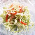 ♡こもれび♡'s cooksnap of when they made カニカマとキャベツのカンタン酢の物。.