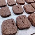 つのみのレシピ帖's cooksnap of when they made 糖質制限！大豆粉アーモンドココアクッキー.