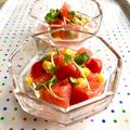 お料理ニャロメ's cooksnap of when they made オレンジとトマトのマリネ.