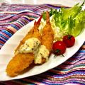 お料理ニャロメ's cooksnap of when they made 背開き海老フライ◆タルタルソースをかけて.
