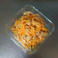チコリママ's cooksnap of when they made カニカマ人参シリシリ.