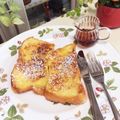 kpえもん♪'s cooksnap of when they made ☆フレンチトースト.