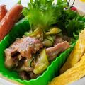 ｸﾏﾘｴ's cooksnap of when they made 簡単　時短　節約　ズッキーニ豚バラおかず.