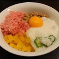 新妻あや's cooksnap of when they made 時短ばくだん丼.