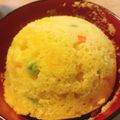 mami♪123's cooksnap of when they made レンジで簡単　HMでケークサレ☆.