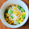 かのこはLOVE's cooksnap of when they made 【簡単副菜】切干し大根と枝豆の洋風サラダ.