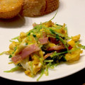 ばたみそーぱん☆'s cooksnap of when they made ♡豆苗とベーコンの卵炒め♡.