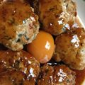 うなこさん's cooksnap of when they made 鶏肉と豆腐のふんわりつくね♡大葉巻き.