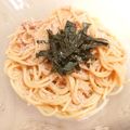 kashikon's cooksnap of when they made 簡単★こってり明太子パスタ.