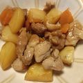 まゆ＊。's cooksnap of when they made 鶏もも肉とジャガイモの煮物 *☻*.