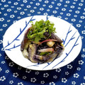 ｍａｒｉ♪'s cooksnap of when they made 電子レンジで簡単！茄子と茗荷の辛子和え.