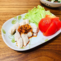 ねっちゃんっ's cooksnap of when they made 簡単★ささみのラー油和え.