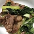 りなゆうと's cooksnap of when they made 牛肉と小松菜の甘辛炒め.