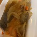H♡S's cooksnap of when they made フライパンひとつで！鮭の味噌バター焼き.
