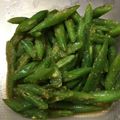 hina＆coMAM's cooksnap of when they made すぐ出来る！インゲンのピーナッツ和え.