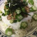 うなぎ1120's cooksnap of when they made とろろと納豆のネバネバ☆ぶっかけそうめん.