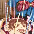 クック6QT6OA☆'s cooksnap of when they made 鬼滅の刃★キャラケーキ.
