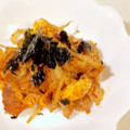 タロマロクゥ's cooksnap of when they made 豚卵キムチ炒め.