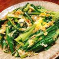 ちゃちゃまる26's cooksnap of when they made 小松菜のジャコ玉炒め.