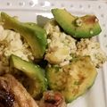 min☆___'s cooksnap of when they made お豆腐とアボカドのクミン炒め☆.
