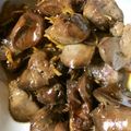 タワ☆マナ's cooksnap of when they made 鶏レバーの甘辛煮.