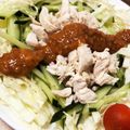 tii_co's cooksnap of when they made 本格的！棒棒鶏〜自家製ごまだれで〜.