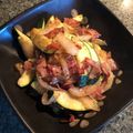 栗丸うさぎ's cooksnap of when they made 夏野菜ズッキーニとベーコン炒め.
