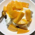 ちびー女's cooksnap of when they made ヨーグルトクリーム✨.